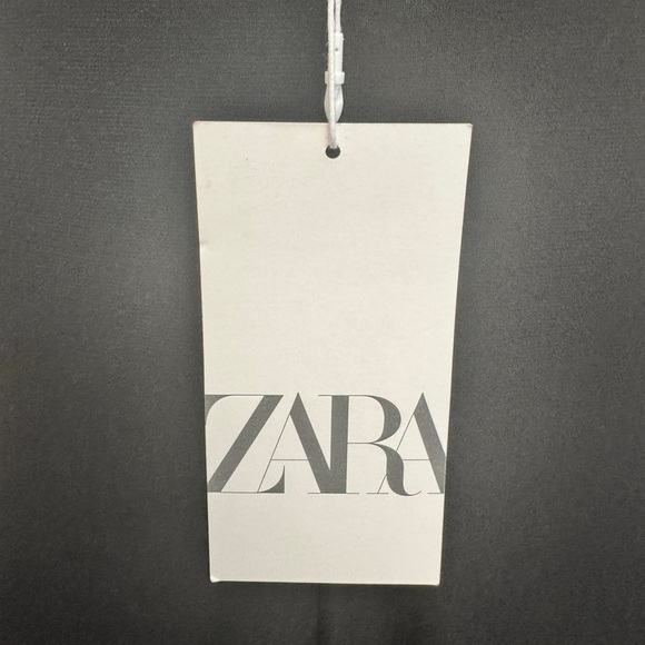 Zara Cowl Neck Sleeveless Dress Black - Picture 6 of 11